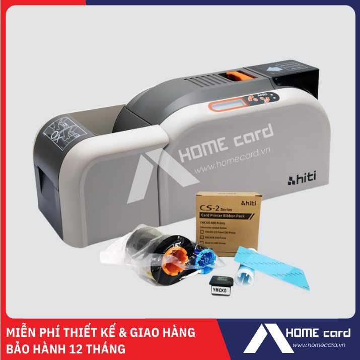 Máy in thẻ nhựa Hiti CS200e (in hai mặt)