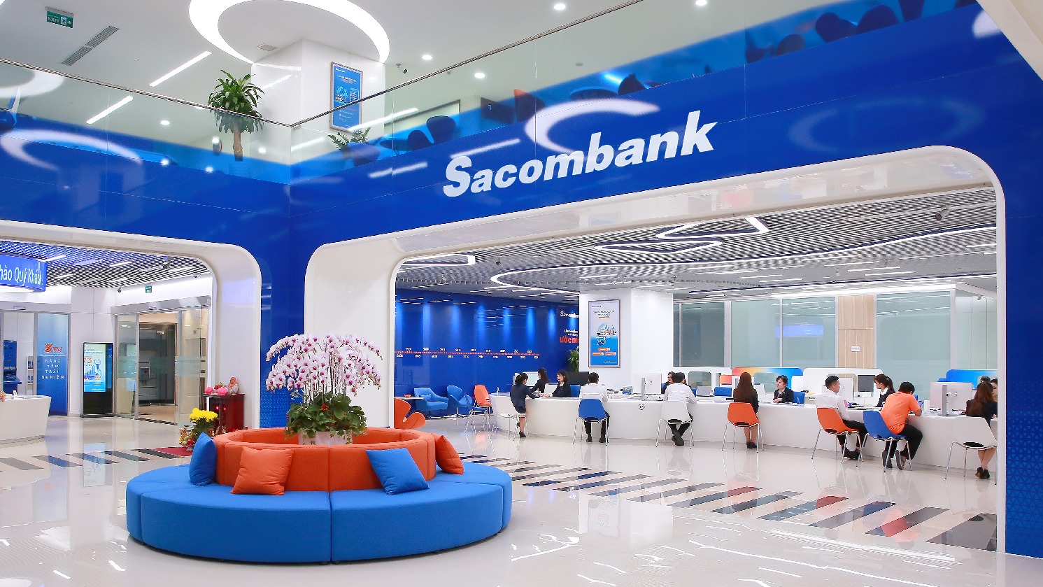Sacombank — Thẻ nhân viên & kiểm soát truy cập