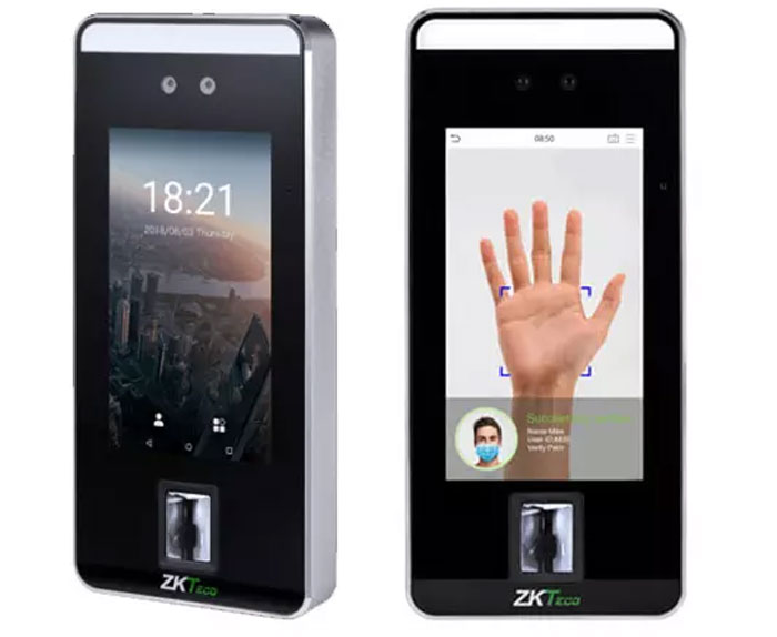 Máy chấm công khuôn mặt zkteco SpeedFace-V5L