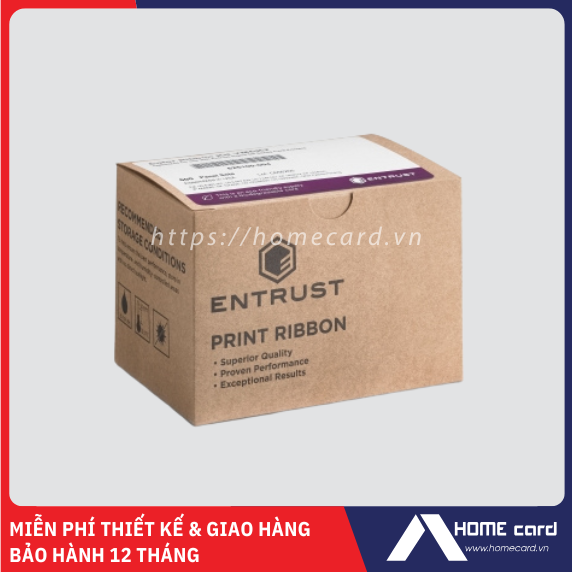 RUY BĂNG MỰC IN ĐEN ENTRUST YMCKT (525900-001)(525900-002)