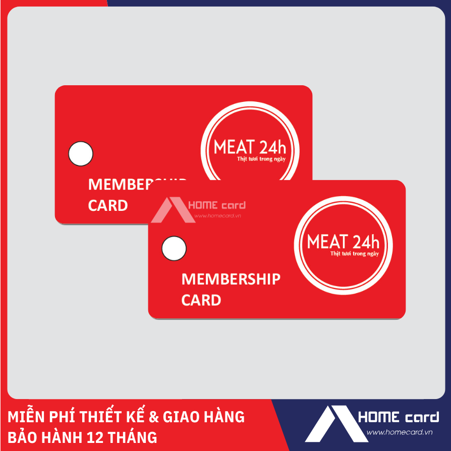 Dịch vụ in thẻ Móc Chìa Khóa - Thẻ Ba Liên