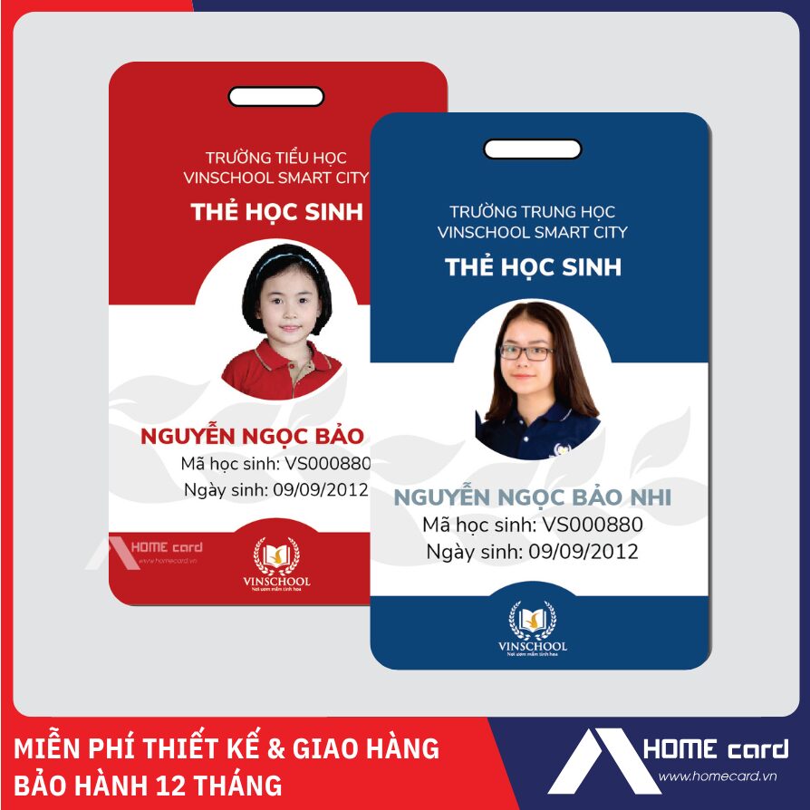 Dịch vụ in thẻ Học sinh theo yêu cầu